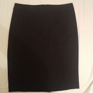 Loft Classic Black Pencil Skirt
